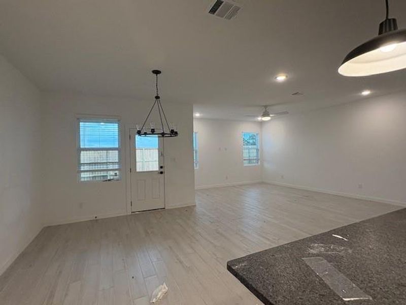 Spacious, unfurnished interior of a new home in Aspire at The Hills of Town Creek, Montgomery (Image 6). Spacious, unfurnished interior of a new home in Aspire at The Hills of Town Creek, Montgomery (Image 6).