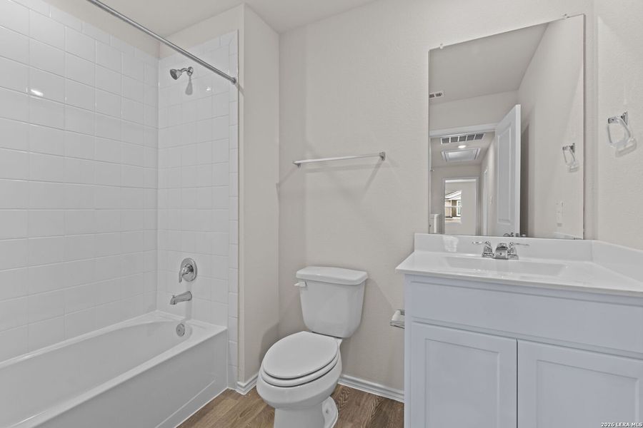 Furnished interior view inside a new home in Spring Valley, New Braunfels (Image 8).