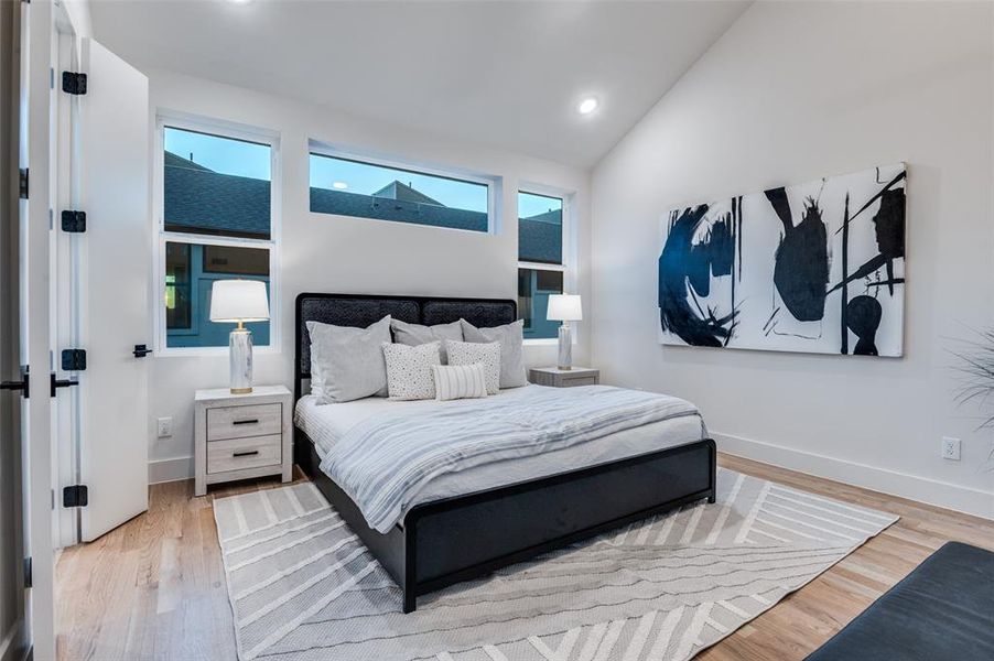 Furnished interior view inside a new home in , Dallas (Image 17).