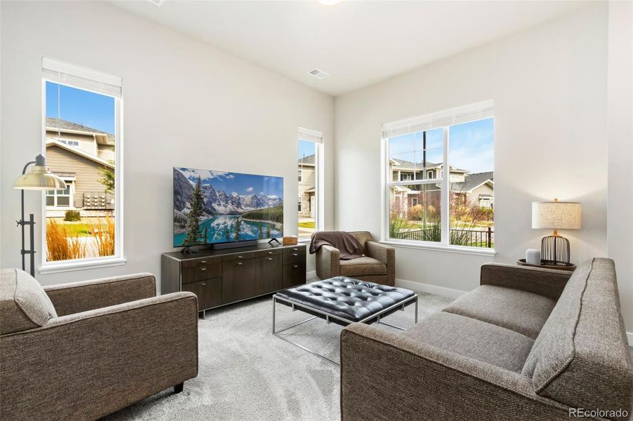Furnished interior view inside a new home in , Loveland (Image 13).
