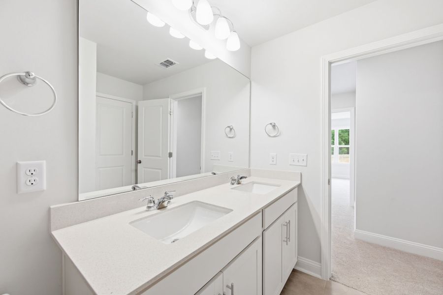 Furnished interior view inside a new home in Carriage Estates, Lexington (Image 9). Furnished interior view inside a new home in Carriage Estates, Lexington (Image 9).