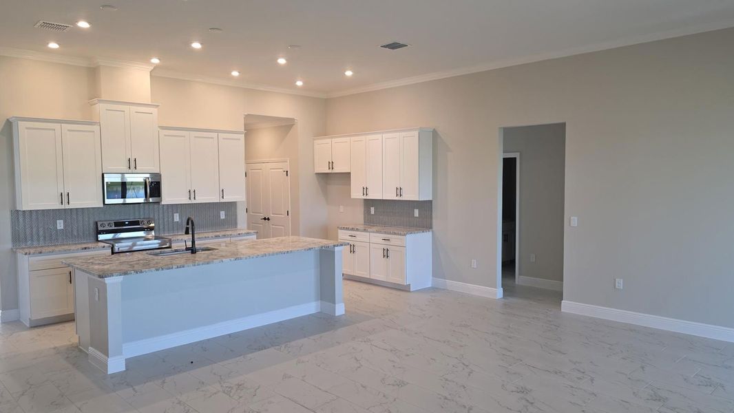 Furnished interior view inside a new home in Egret’s Reserve, Merritt Island (Image 3). Furnished interior view inside a new home in Egret’s Reserve, Merritt Island (Image 3).