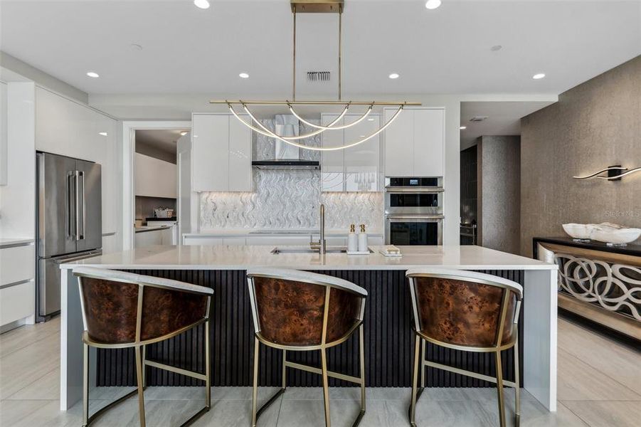 Furnished interior view inside a new home in , Sarasota (Image 25).