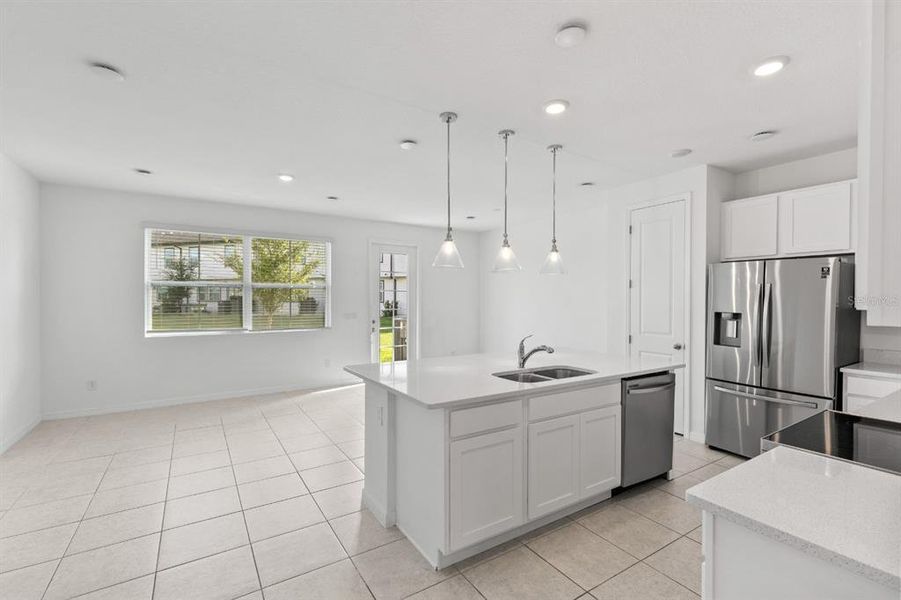 Furnished interior view inside a new home in , Davenport (Image 5). Furnished interior view inside a new home in , Davenport (Image 5).