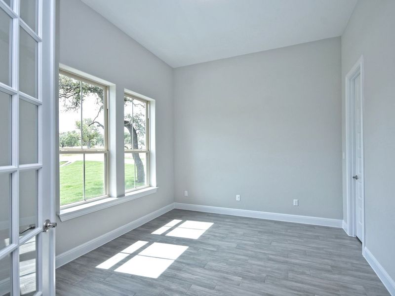 Representative unfurnished interior of a home built from the Catalina by Giddens Homes in Clearwater Ranch, Liberty Hill (Image 135).
