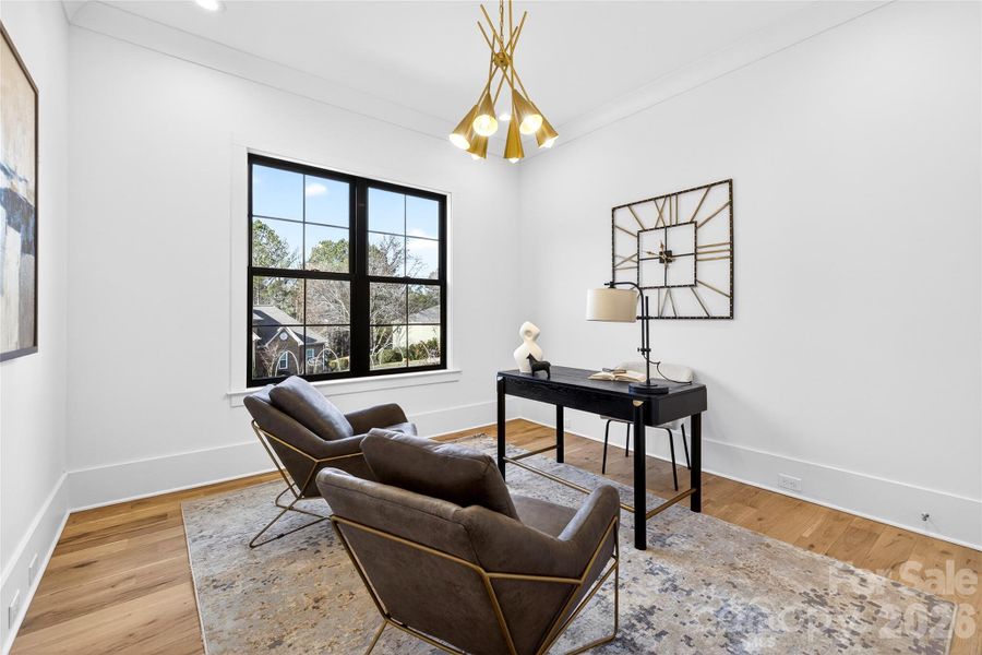 Furnished interior view inside a new home in , Charlotte (Image 6).