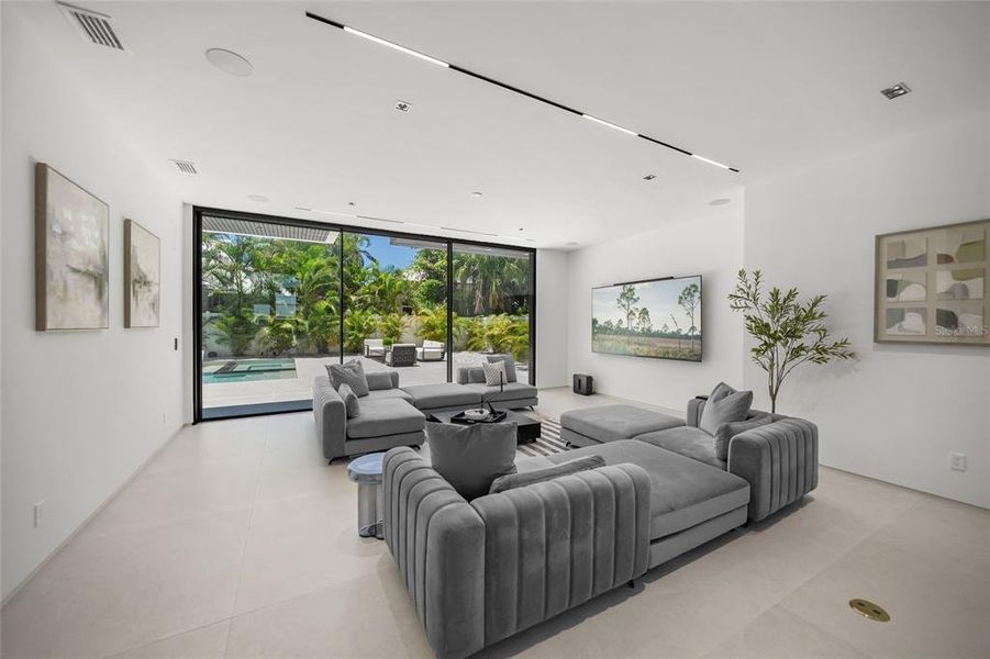 Furnished interior view inside a new home in , Sarasota (Image 12).