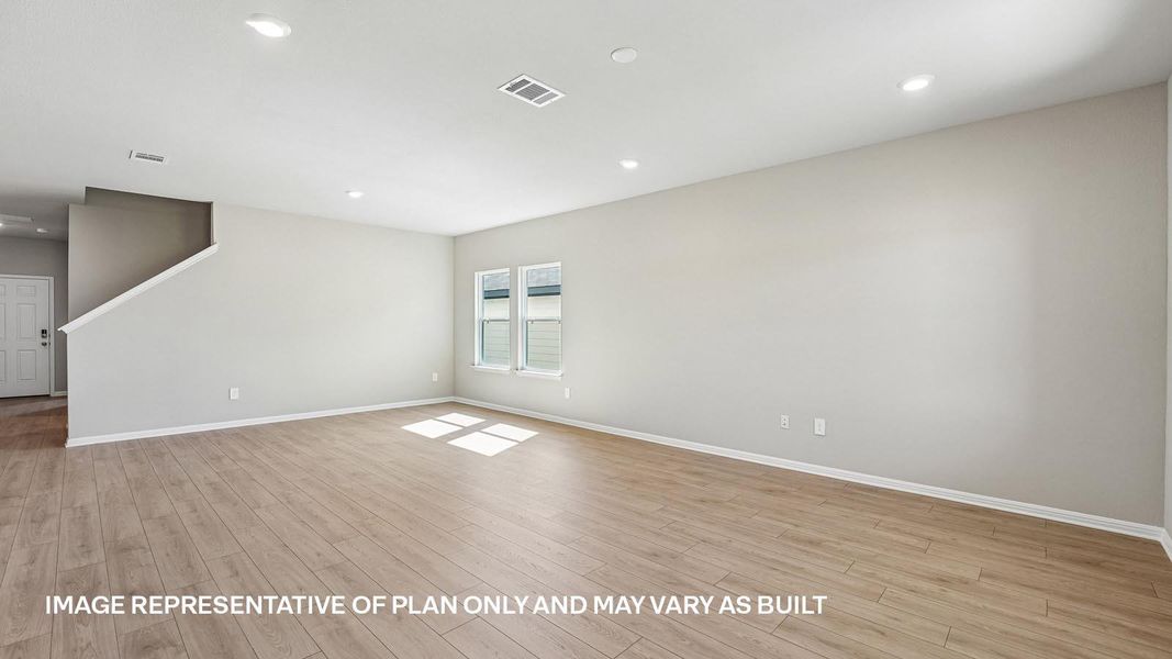 Spacious, unfurnished interior of a new home in Carillon, Manor (Image 22).
