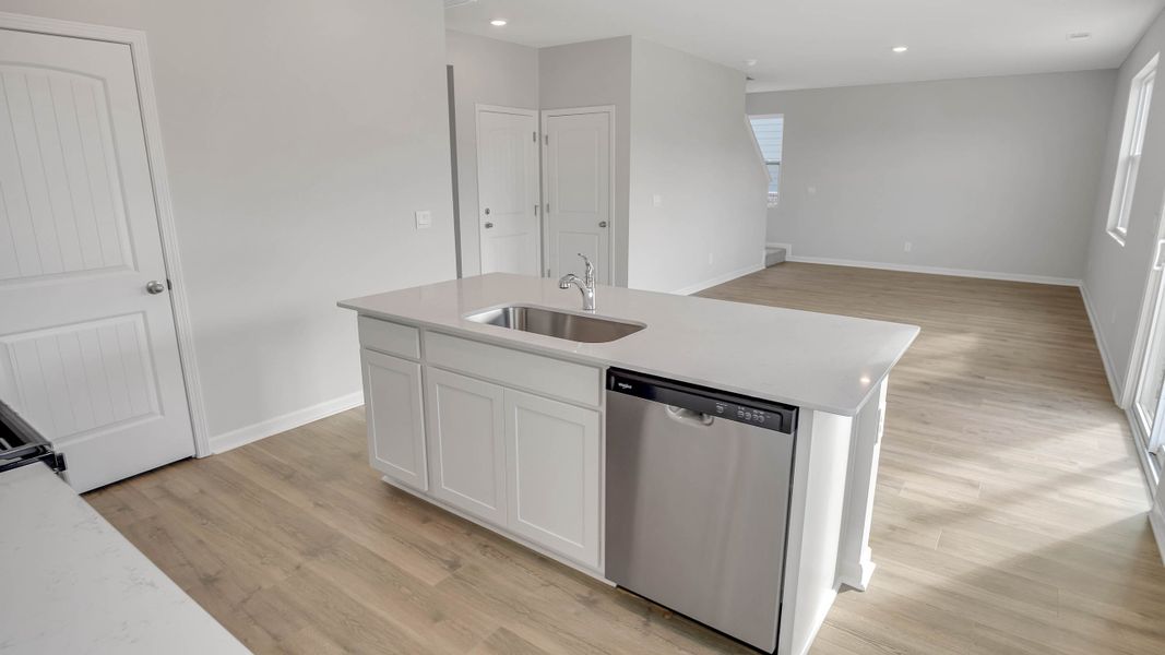 Furnished interior view inside a new home in Woodbridge Glen Single Family, Lebanon (Image 10).