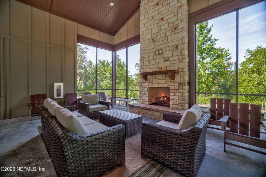 Exterior details and patio area of a home in , St. Augustine (Image 25).