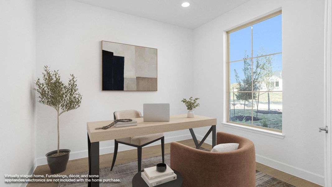 Furnished interior view inside a new home in Briarley, Montgomery (Image 12).