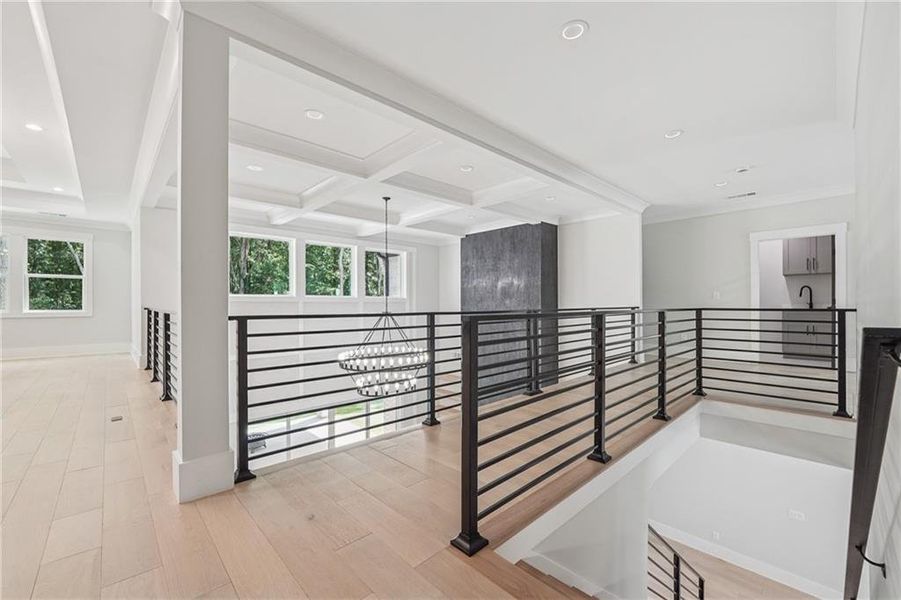 Spacious, unfurnished interior of a new home in , Commerce (Image 56).