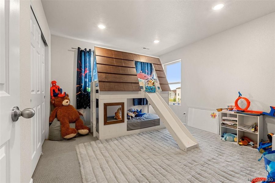 Furnished interior view inside a new home in Buffalo Highlands: The Canyon Collection, Commerce City (Image 16).