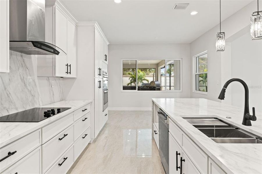 Furnished interior view inside a new home in , Trinity (Image 16).
