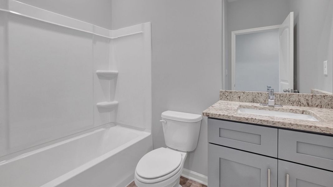 Furnished interior view inside a new home in Hedge Rose, Somerville (Image 14).