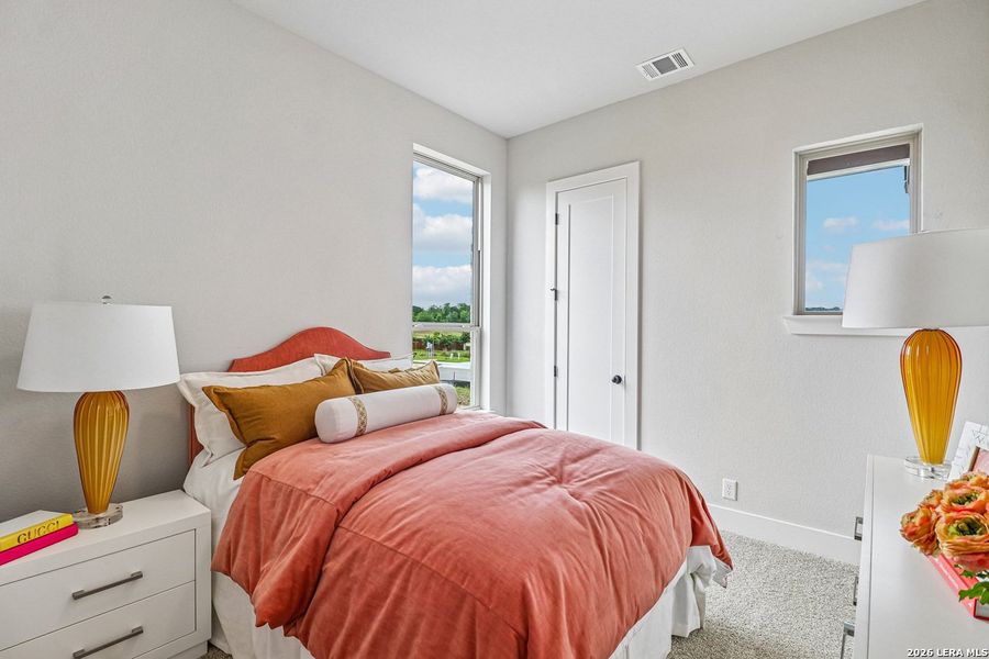 Furnished interior view inside a new home in Homestead, Schertz (Image 12).