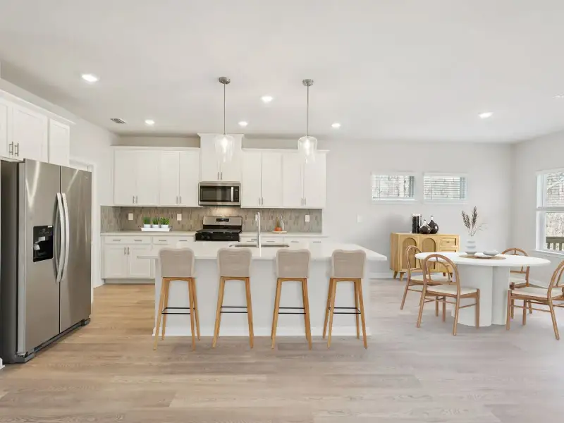 Furnished interior view inside a new home in Harmony Manor, Fairburn (Image 5).