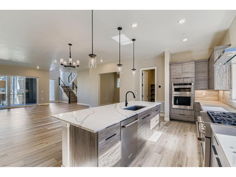 Furnished interior view inside a new home in Baseline, Broomfield (Image 14).
