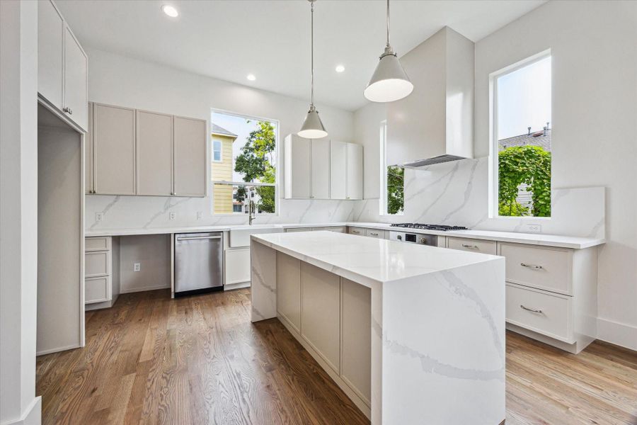 Furnished interior view inside a new home in , Houston (Image 11).