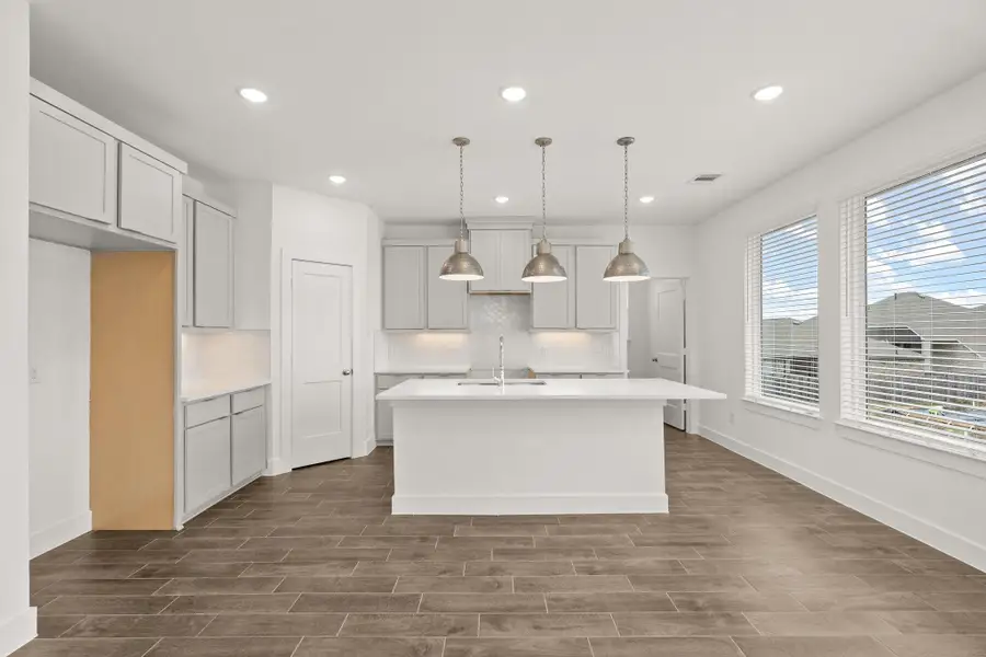 Furnished interior view inside a new home in Elyson, Katy (Image 7). Furnished interior view inside a new home in Elyson, Katy (Image 7).