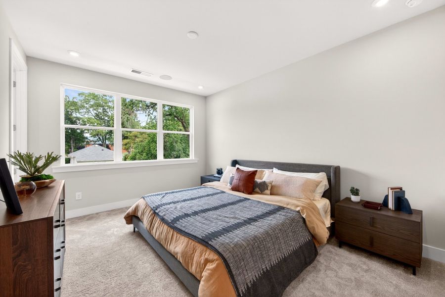Furnished interior view inside a new home in Context at Oakhurst, Charlotte (Image 17).