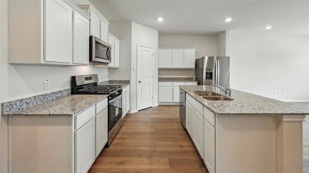 Furnished interior view inside a new home in Frontier Pointe, Princeton (Image 9).