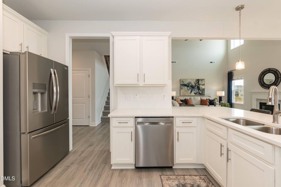 Furnished interior view inside a new home in Hidden Pines, Cameron (Image 8).