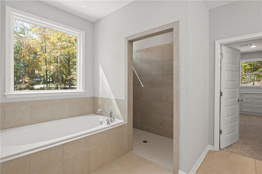 Furnished interior view inside a new home in Chattahoochee Reserve, Cumming (Image 5). Furnished interior view inside a new home in Chattahoochee Reserve, Cumming (Image 5).