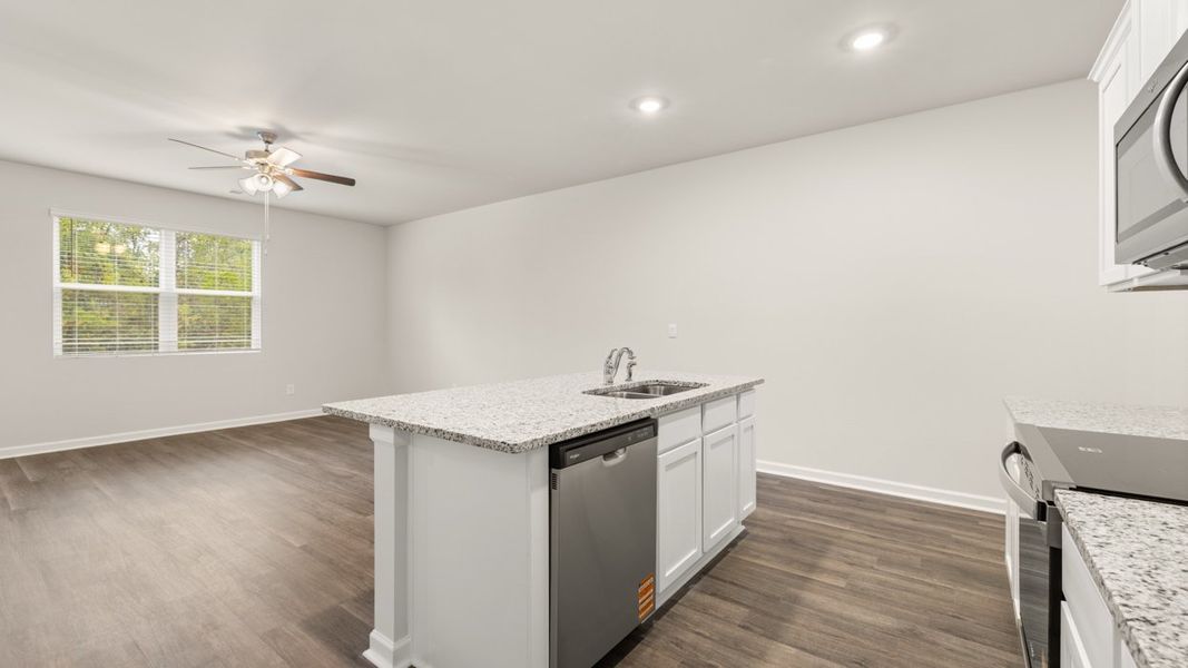 Furnished interior view inside a new home in Laurel Park Townhomes, Hephzibah (Image 9).