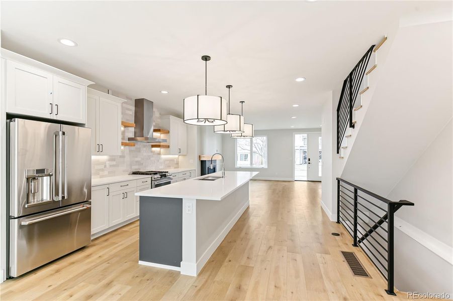 Furnished interior view inside a new home in , Englewood (Image 7).
