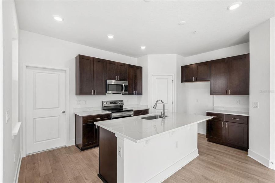 Furnished interior view inside a new home in Magnolia Reserve, Ocoee (Image 12).