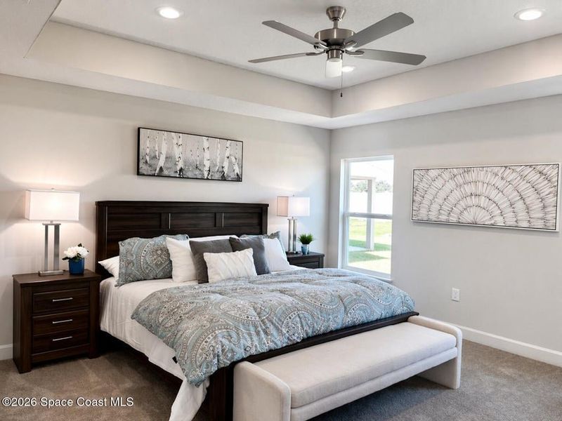 Furnished interior view inside a new home in St. John's Preserve, Palm Bay (Image 9).
