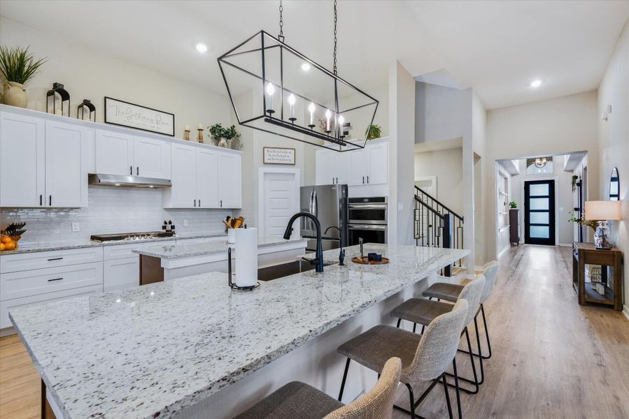 Kitchen view to entry