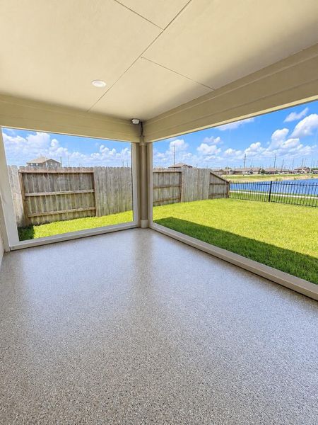 Patio Partition Down