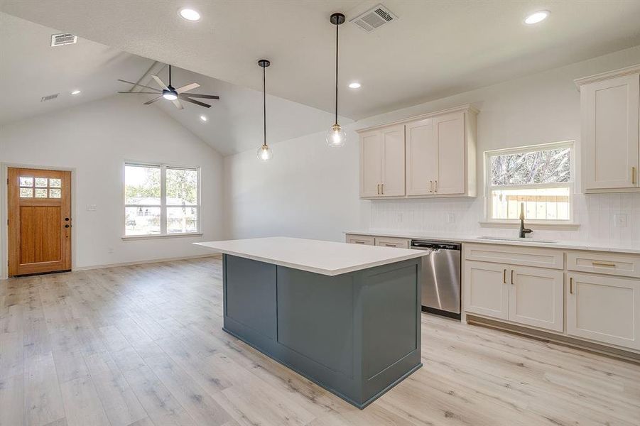 Furnished interior view inside a new home in , Granbury (Image 4). Furnished interior view inside a new home in , Granbury (Image 4).