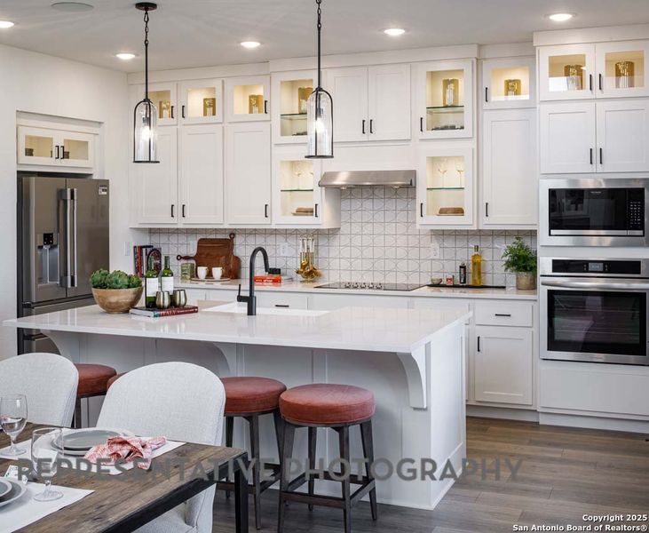 Furnished interior view inside a new home in , Castroville (Image 20).