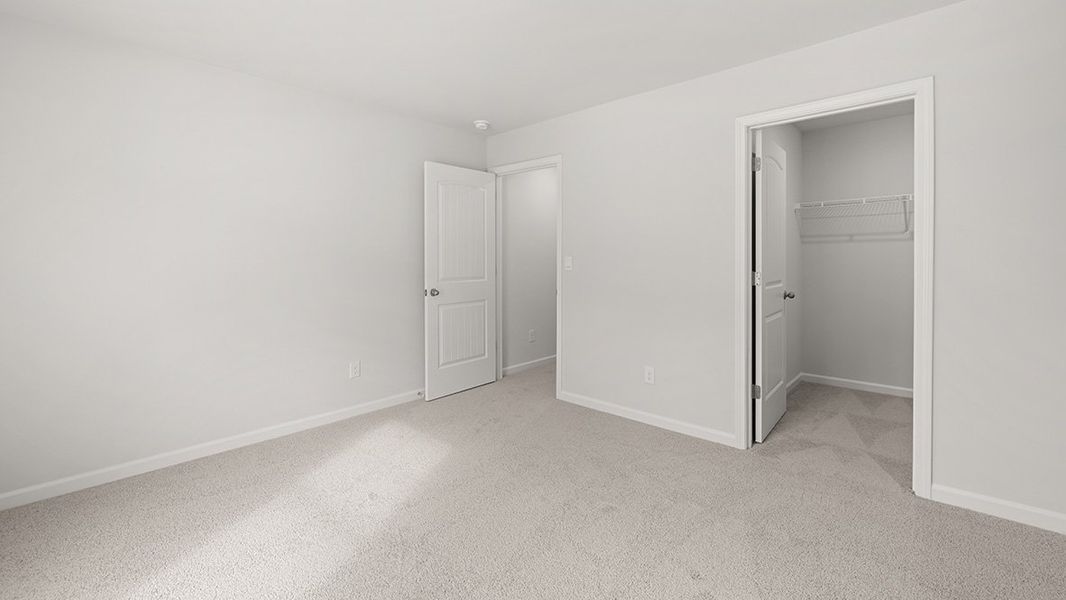 Representative unfurnished interior of a home built from the Mansfield by D.R. Horton in Hamptons at Riverwood South, Dallas (Image 27).