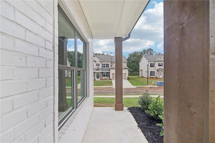 Exterior details and patio area of a home in Summerlin, Winder (Image 3).