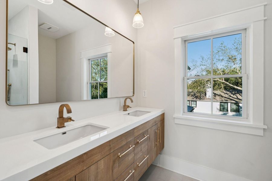 Furnished interior view inside a new home in , Isle Of Palms (Image 52). Furnished interior view inside a new home in , Isle Of Palms (Image 52).