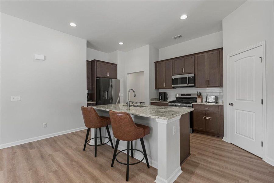 Furnished interior view inside a new home in , Bluffton (Image 15).