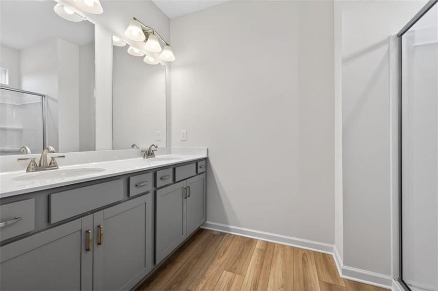 Furnished interior view inside a new home in Franklin Manor, Lawrenceville (Image 11).