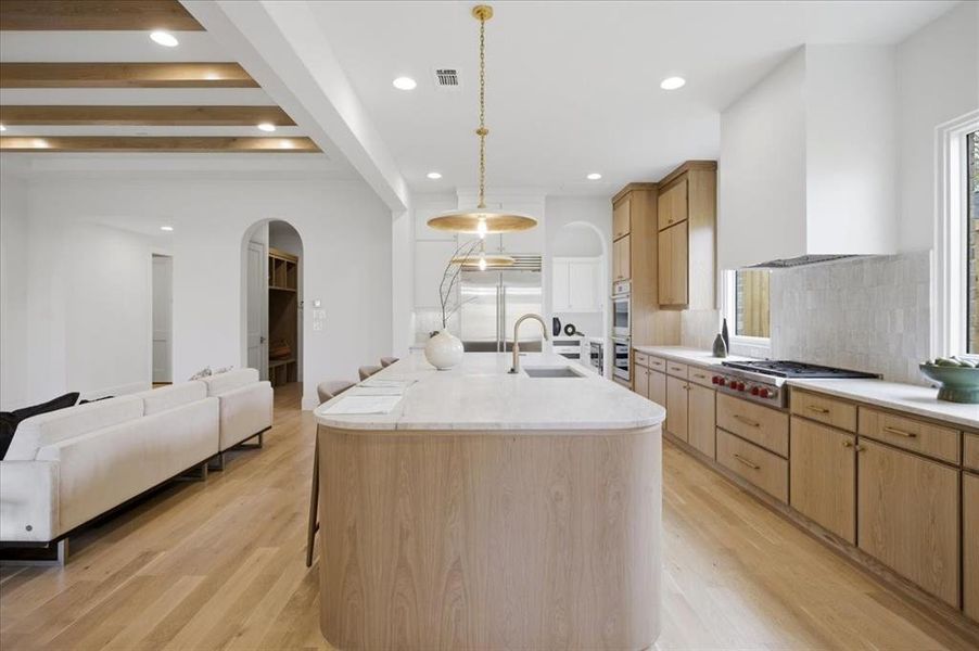 Furnished interior view inside a new home in , Dallas (Image 10).