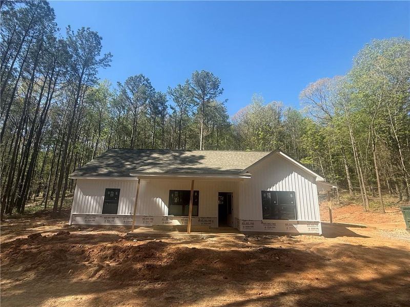In-progress construction of a new home in , Cedartown, GA (Image 27).