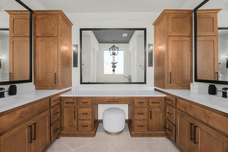 Furnished interior view inside a new home in Pecan Square, Northlake (Image 9).