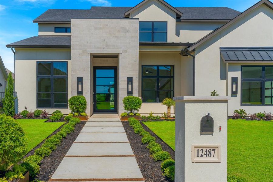Exterior details and patio area of a home in The Resort on Eagle Mt. Lake, Fort Worth (Image 26). Exterior details and patio area of a home in The Resort on Eagle Mt. Lake, Fort Worth (Image 26).