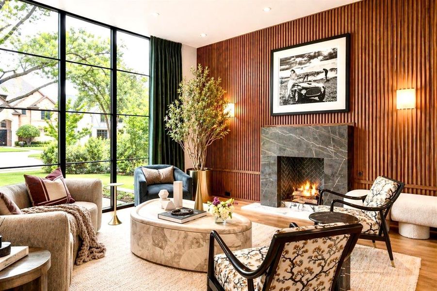 Furnished interior view inside a new home in , University Park (Image 13).