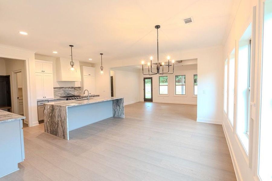 Furnished interior view inside a new home in , Hoschton (Image 5).