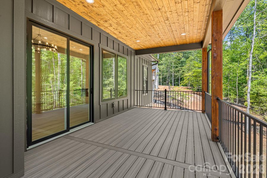 Exterior details and patio area of a home in , Etowah (Image 28).