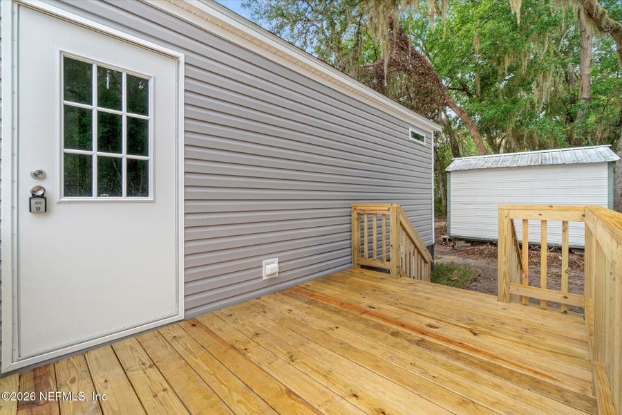 Exterior details and patio area of a home in , Satsuma (Image 26). Exterior details and patio area of a home in , Satsuma (Image 26).