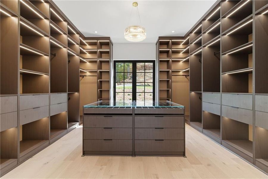 Furnished interior view inside a new home in , Alpharetta (Image 22).